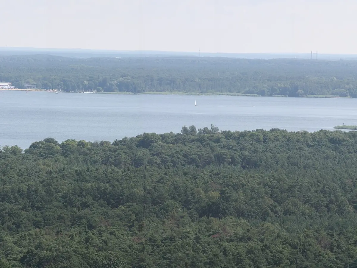 Blick über den Müggelsee im Südosten Berlins
