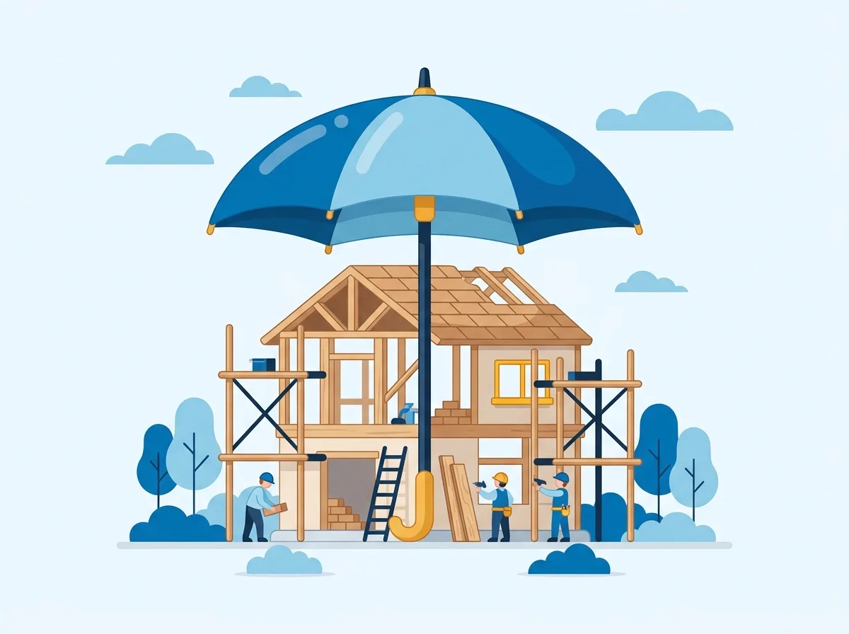Illustration: Bauleistungsversicherung
