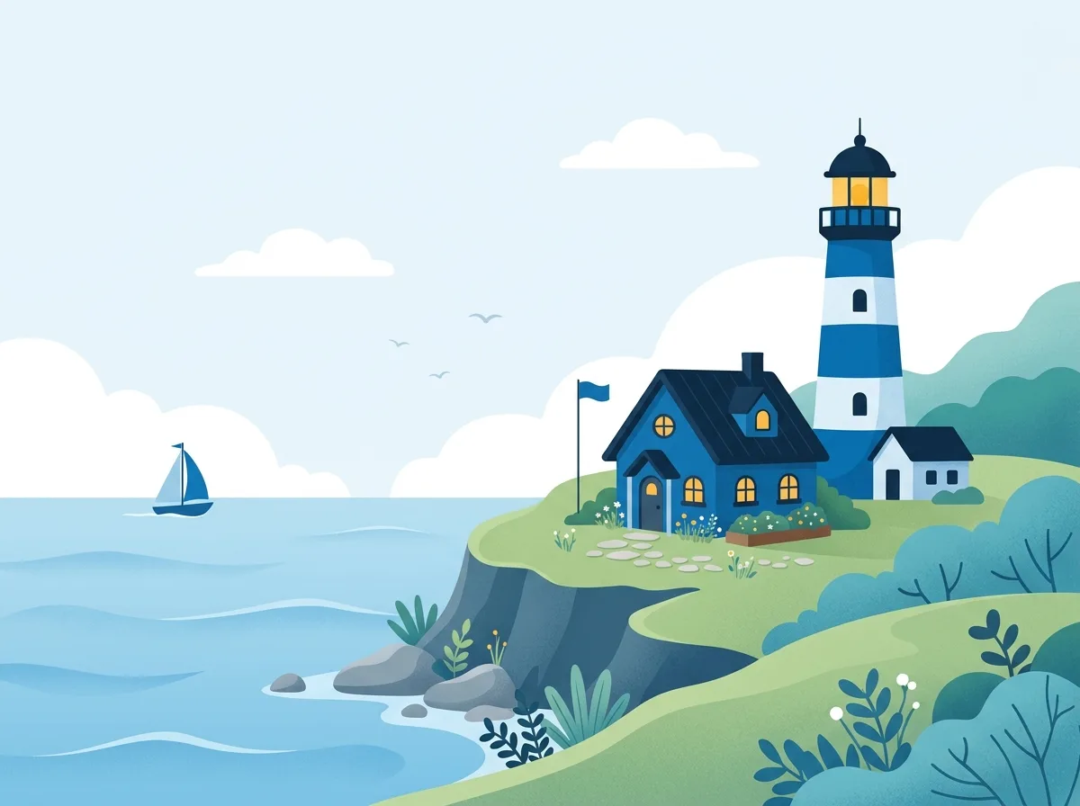 Illustration: Ferienhausversicherung in Belgien