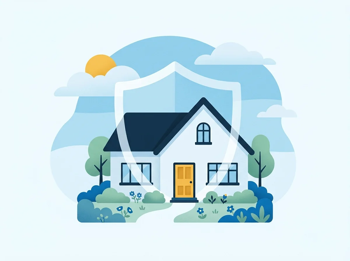 Illustration: Gebäudeversicherung