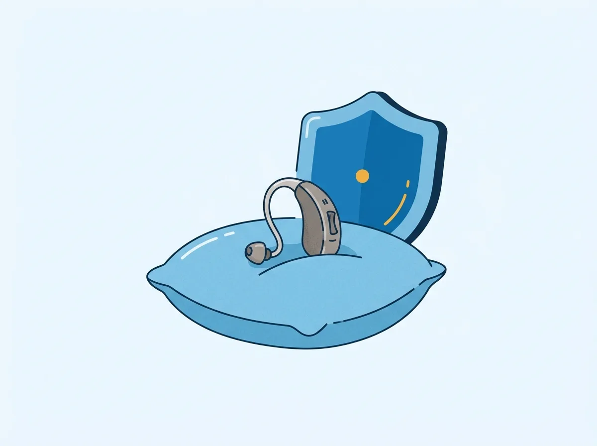 Illustration: Hörgeräteversicherung
