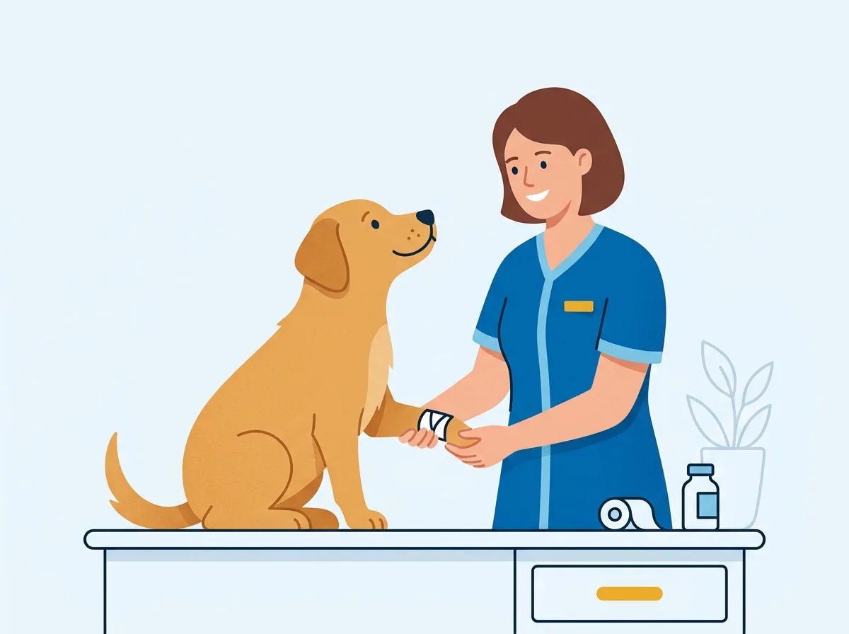 Illustration: Hunde-OP-Versicherung