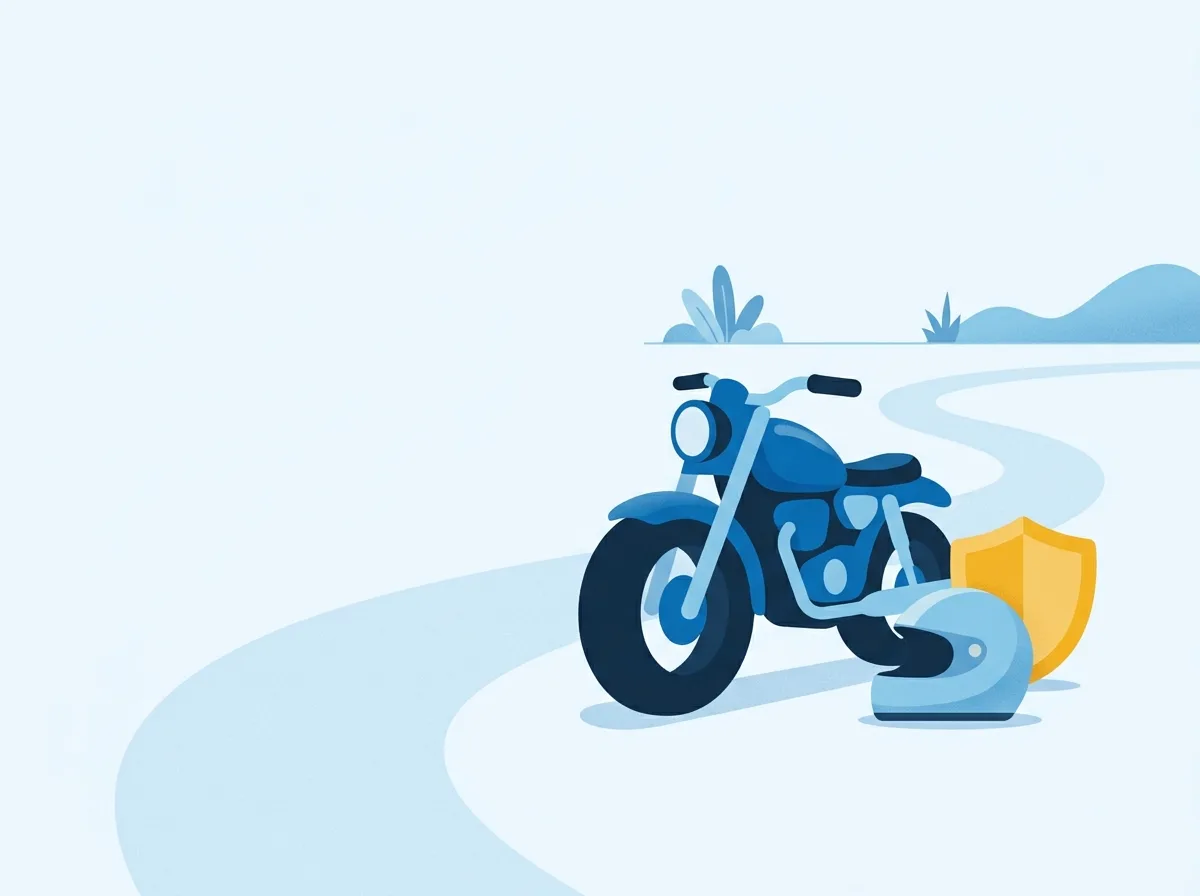 Illustration: Motorradversicherung