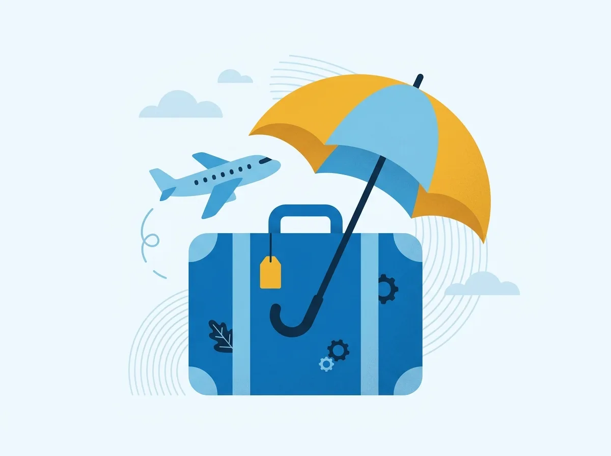 Illustration: Reiserücktrittversicherung