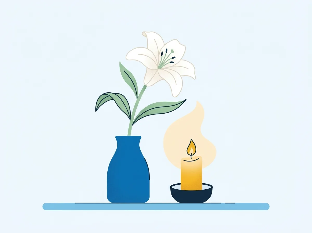 Illustration: Sterbegeldversicherung im Vergleich