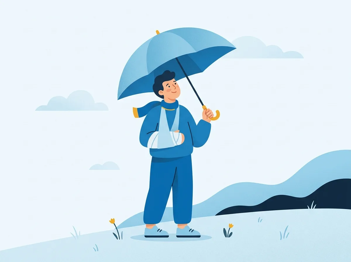 Illustration: Unfallversicherung
