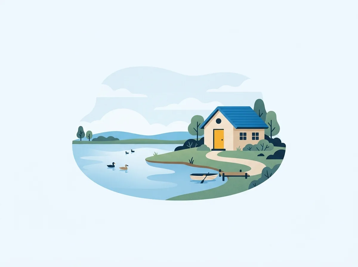 Illustration: Ferienhausversicherung in Ungarn