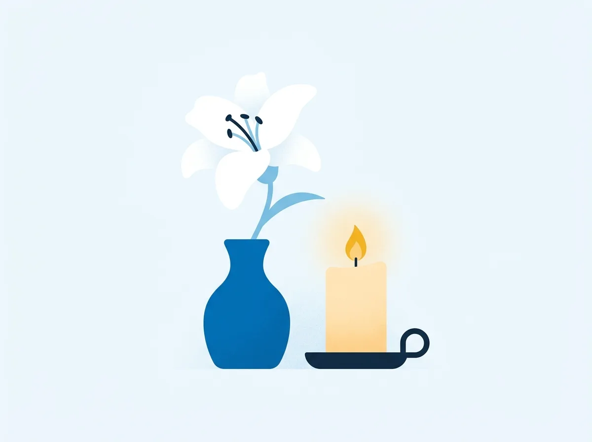 Illustration: Versicherungen im Todesfall