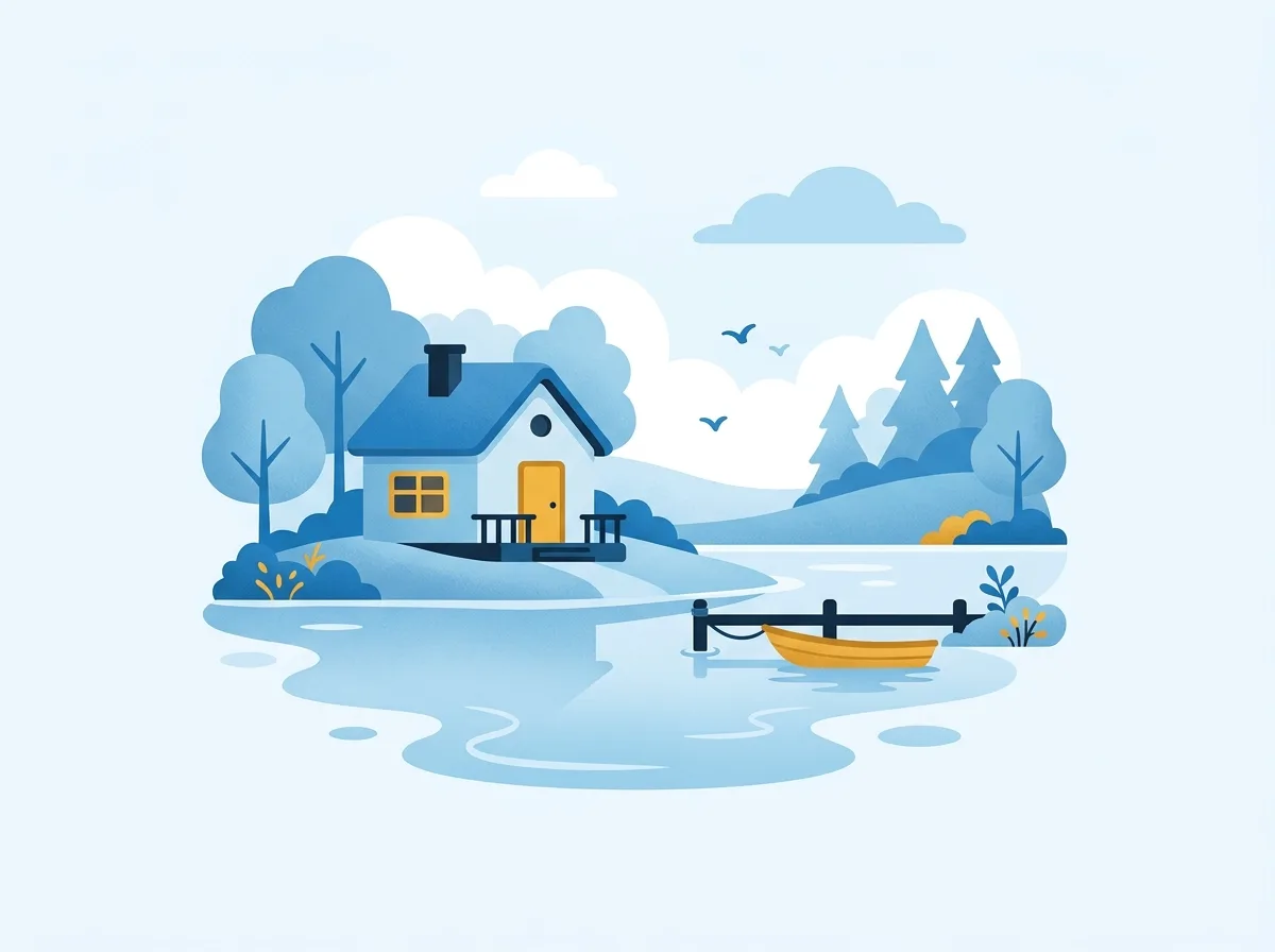 Illustration: Wochenendhausversicherung