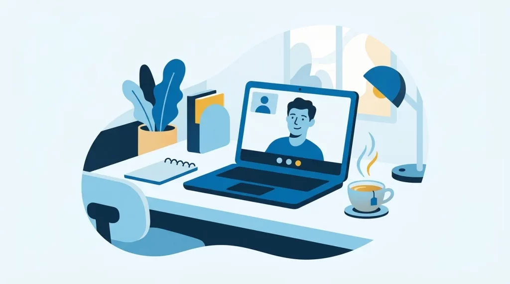 Illustration: Corona im Alltag eines Online-Versicherers