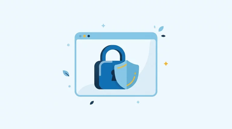 Illustration: Kaufmännische Software und Datenschutz