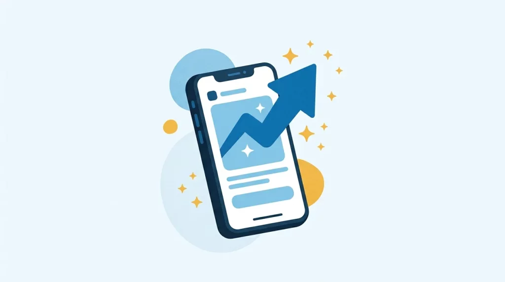 Illustration: Jetzt simplr-App aktualisieren!