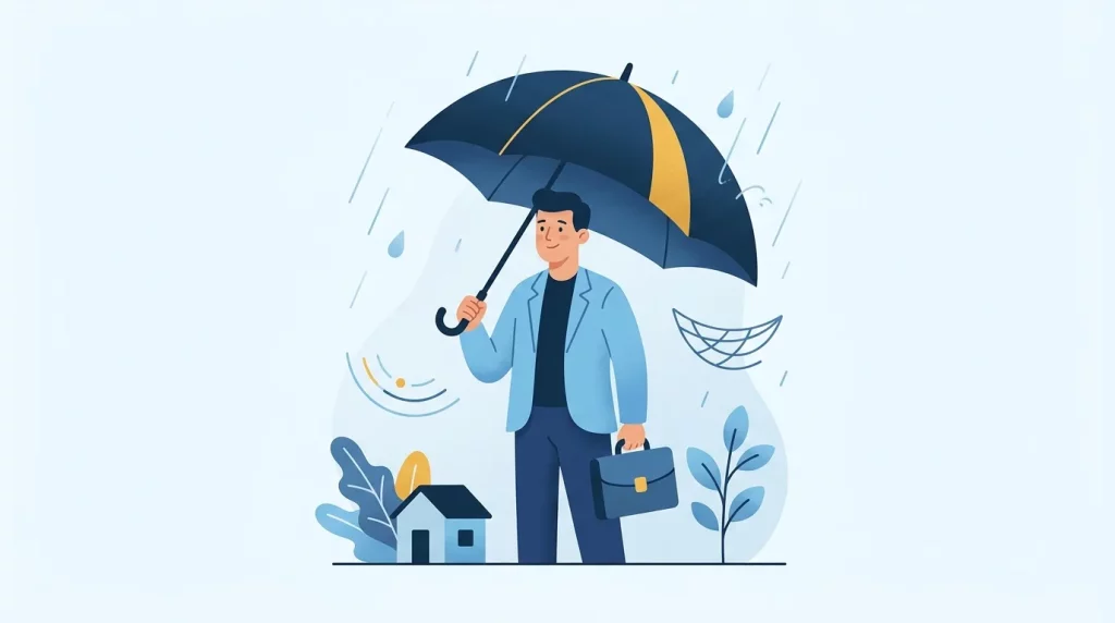 Illustration: Wie man die richtige Berufsunfähigkeitsversicherung wählt – hilfreiche Tipps